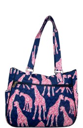 Small Quilted Tote Bag-GIR594/NV